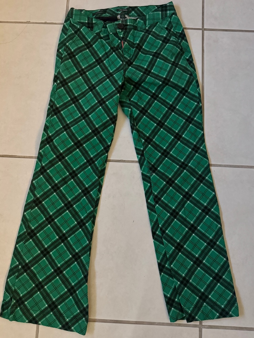 Wild Fable Green Plaid Pants